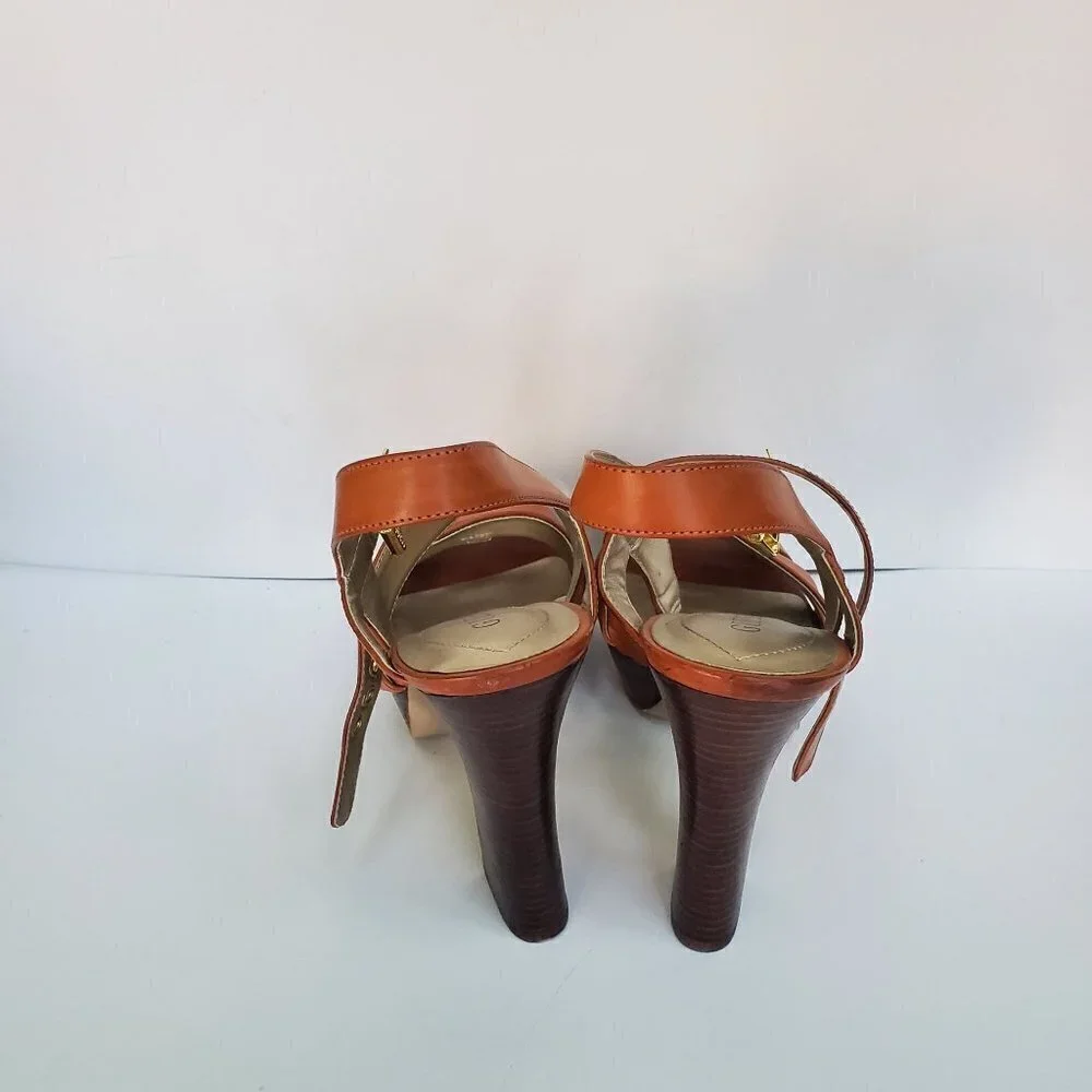 Guess Nichole Strappy Y2K Platform Sandal Size 9